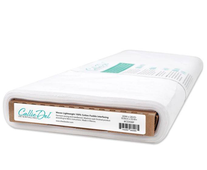 Light Weight Cotton Woven Fusible Interfacing