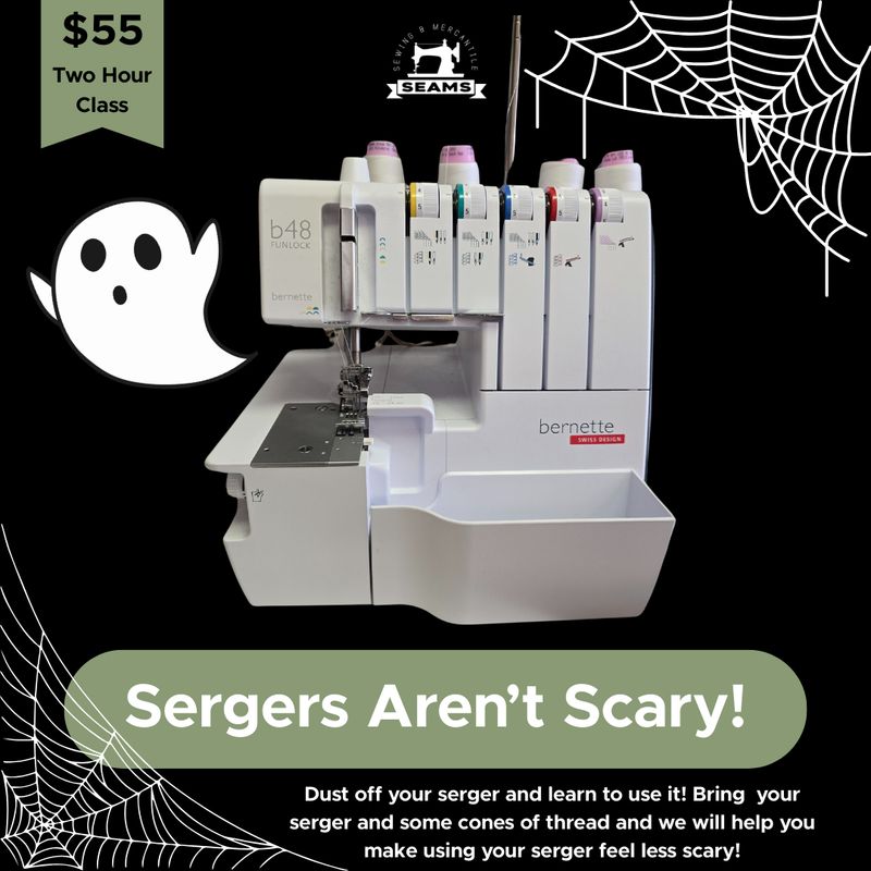 Sergers Aren't Scary with Christina in Kalamazoo