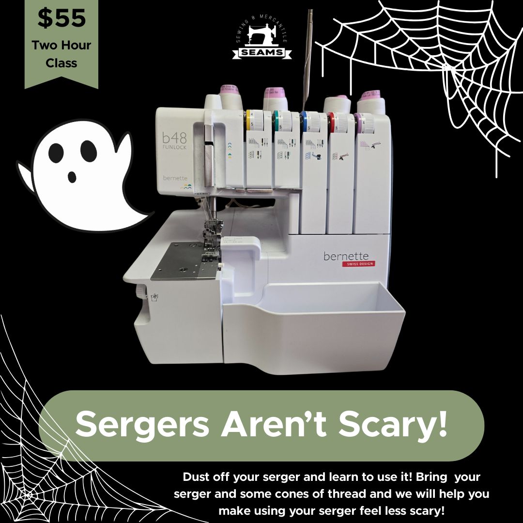 Sergers Aren't Scary with Christina in Lansing