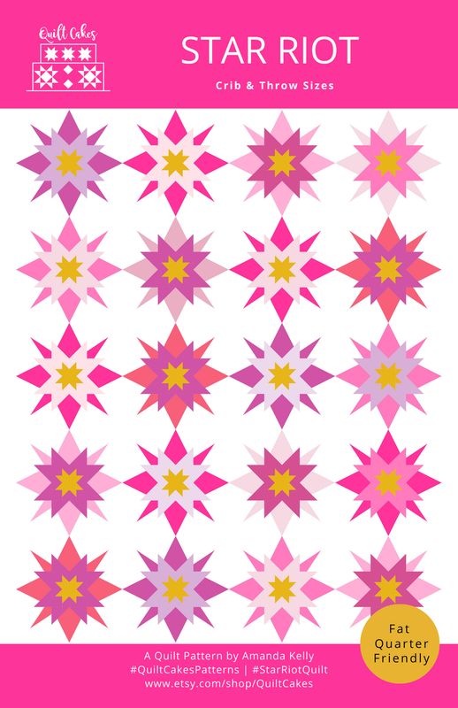Quilt Cakes Star Riot Quilt Pattern