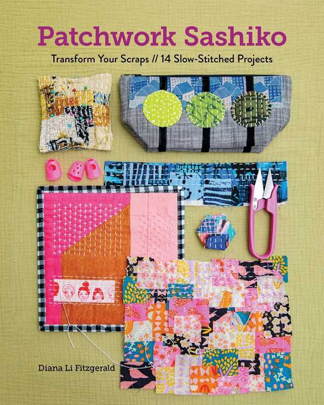 Patchwork Sashiko By Diana Li Fitzgerald, Book