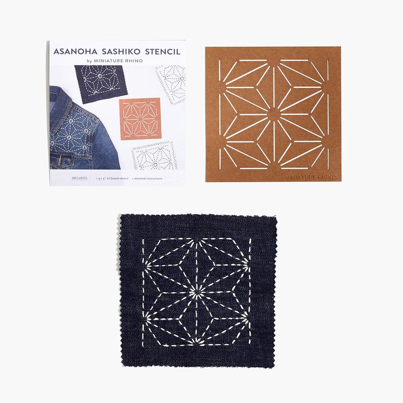 Asanoha Sashiko Stencil