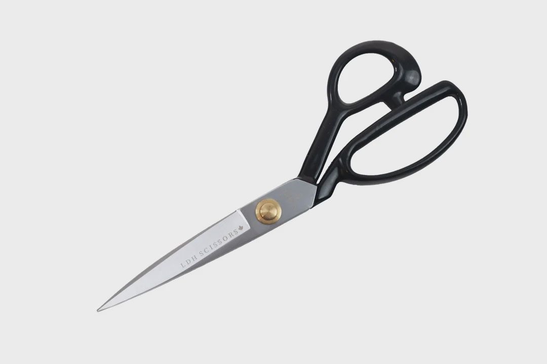 Traditional Fabric Shears 9", Rubber Handle, Right Handed, LDH