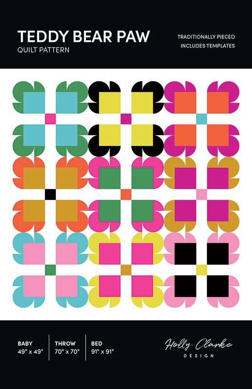 Teddy Bear Paw Quilt Pattern