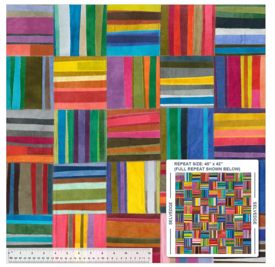 Field Guide: To Palette, Printed Cotton, Curiosity by Marcia Derse