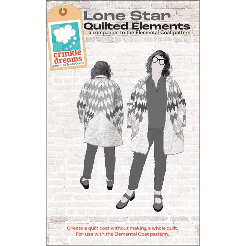 Wild Friends Quilted Elements Elemental Coat Pattern Expansion, Lone Star Quilted Elements