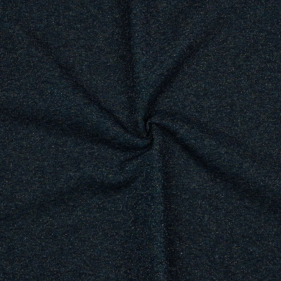 Navy, Lurex Sweat Fleece