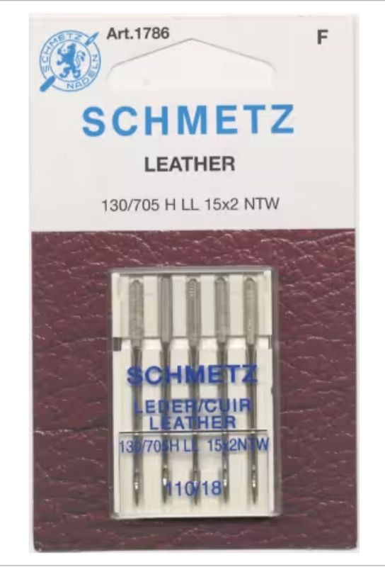 Schmetz Leather Machine Needle, Size 18/110