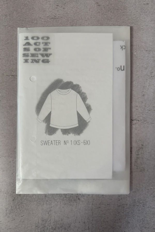 Sweater No. 1  Pattern