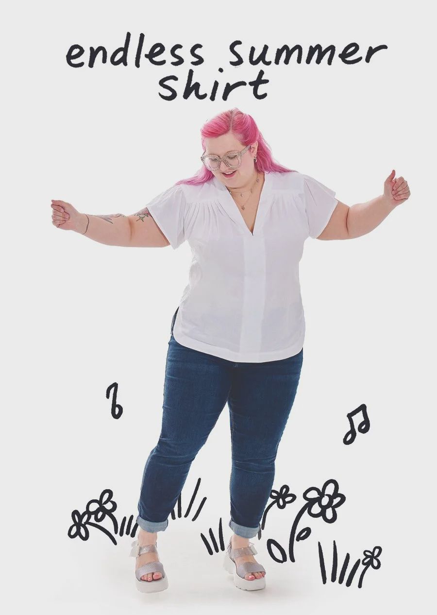 Endless Summer Shirt Pattern, Ann Tilley Handmade
