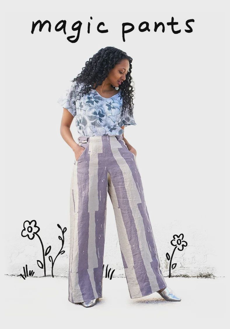 Magic Pants Pattern, Ann Tilley Handmade
