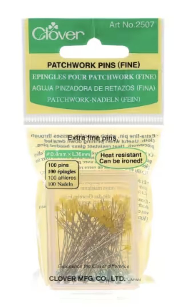 Patchwork Pins Extra Fine