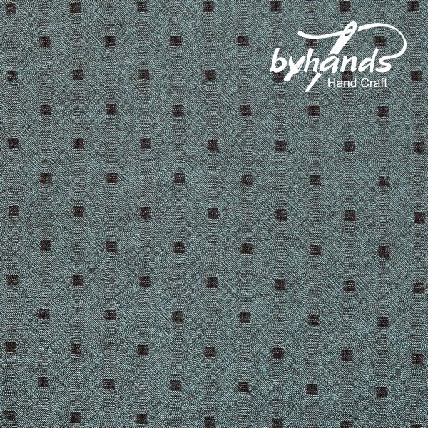 Yarn Dyed Textured Dot Blue - Green, ByHandsKorea