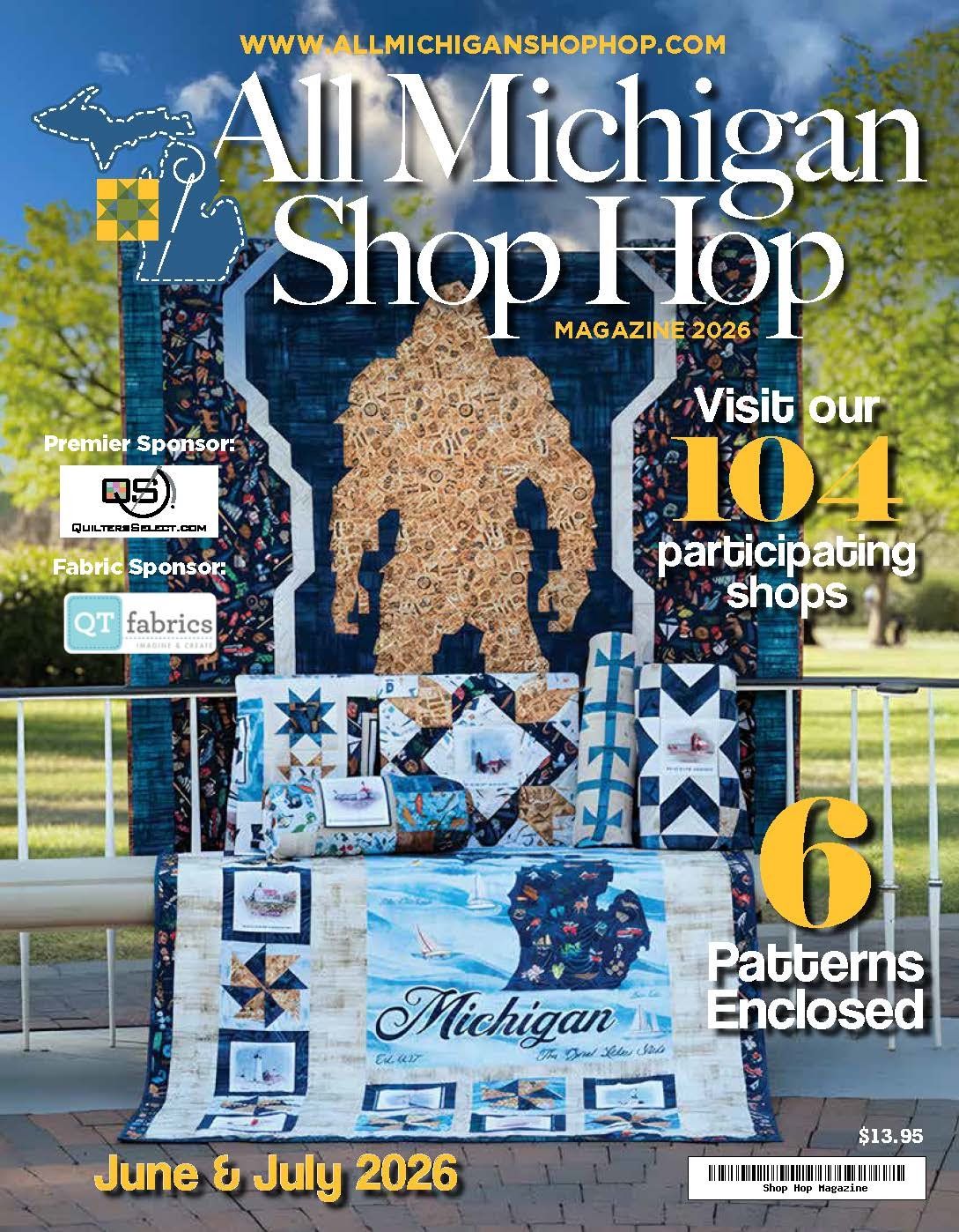 Pre-order - All Michigan Shop Hop Magazine 2026