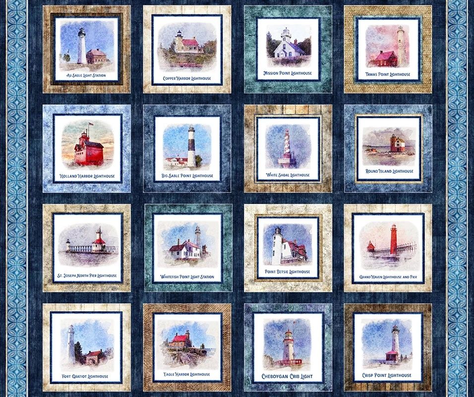 AMISH 2026 - multi panel , Lighthouses