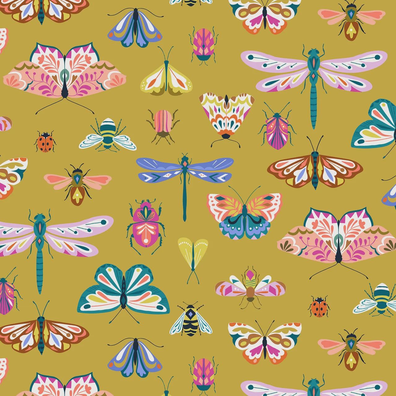 Flutter By, Lucky Charms, Printed Cotton