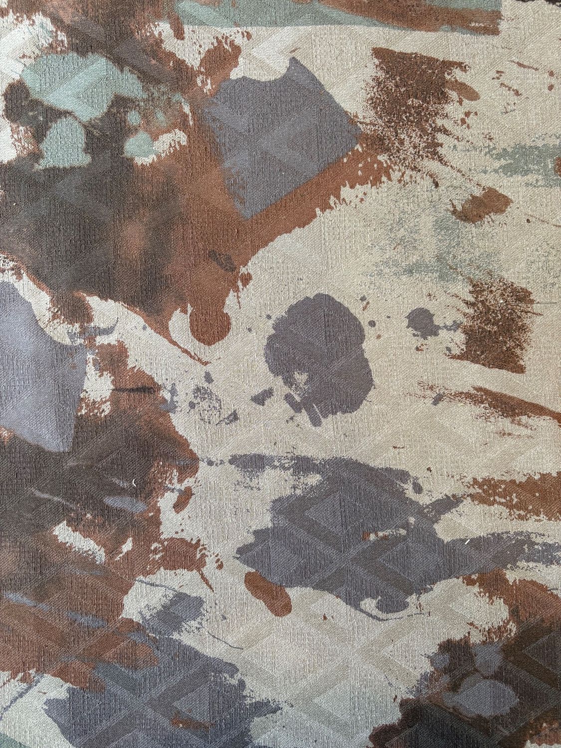 Splatter Look, Stretch Cotton Jacquard, Japanese Import