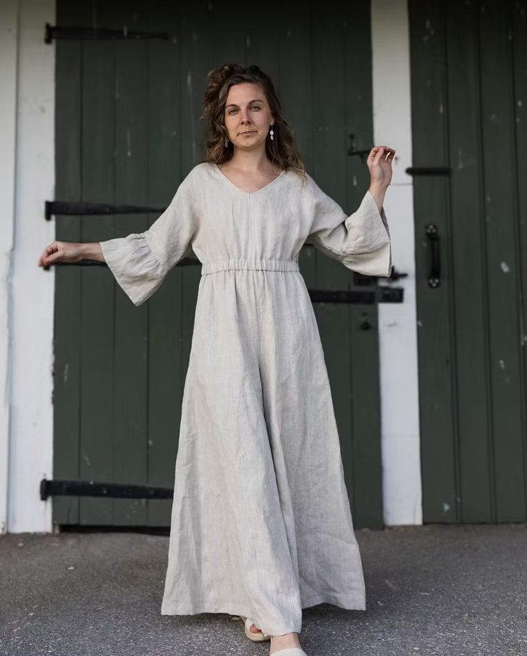 Sanctuary Jumpsuit Sewing Pattern, Charlie Darwin Textiles