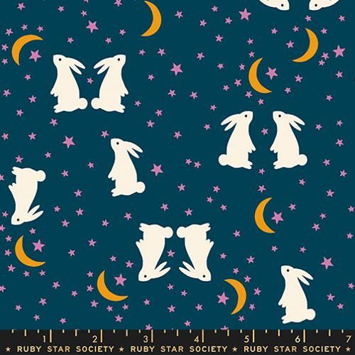 Mystic Fable Bunnies in Galaxy, Ruby Star Soceity