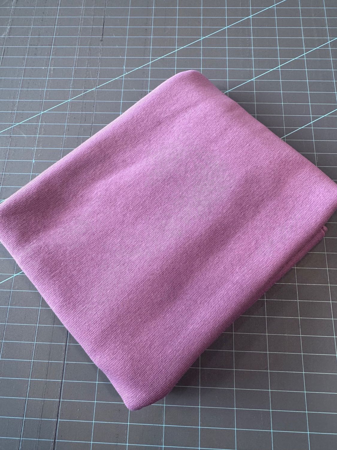 Avalana Rib Knit 1x1 Dusky Orchid - 7/8 Yard Remnant