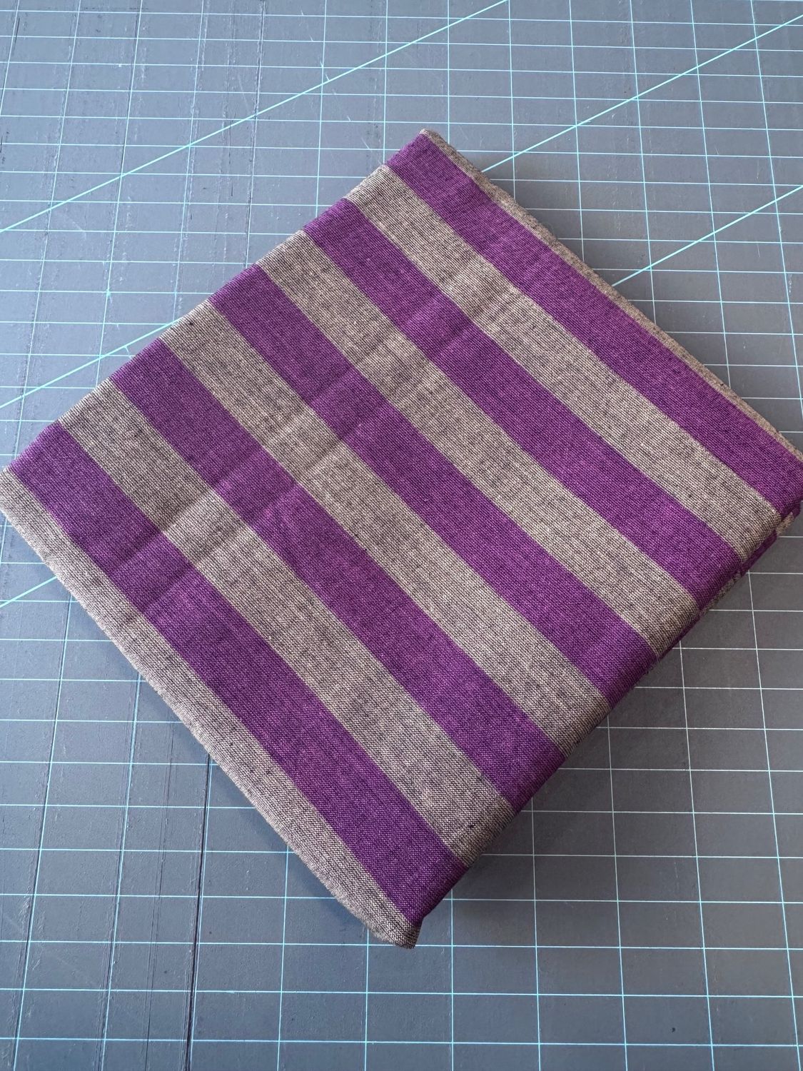 Wide Strip Shot Cotton Kaffe Fassett Cranberry - 1 1/2 Yard Remnant