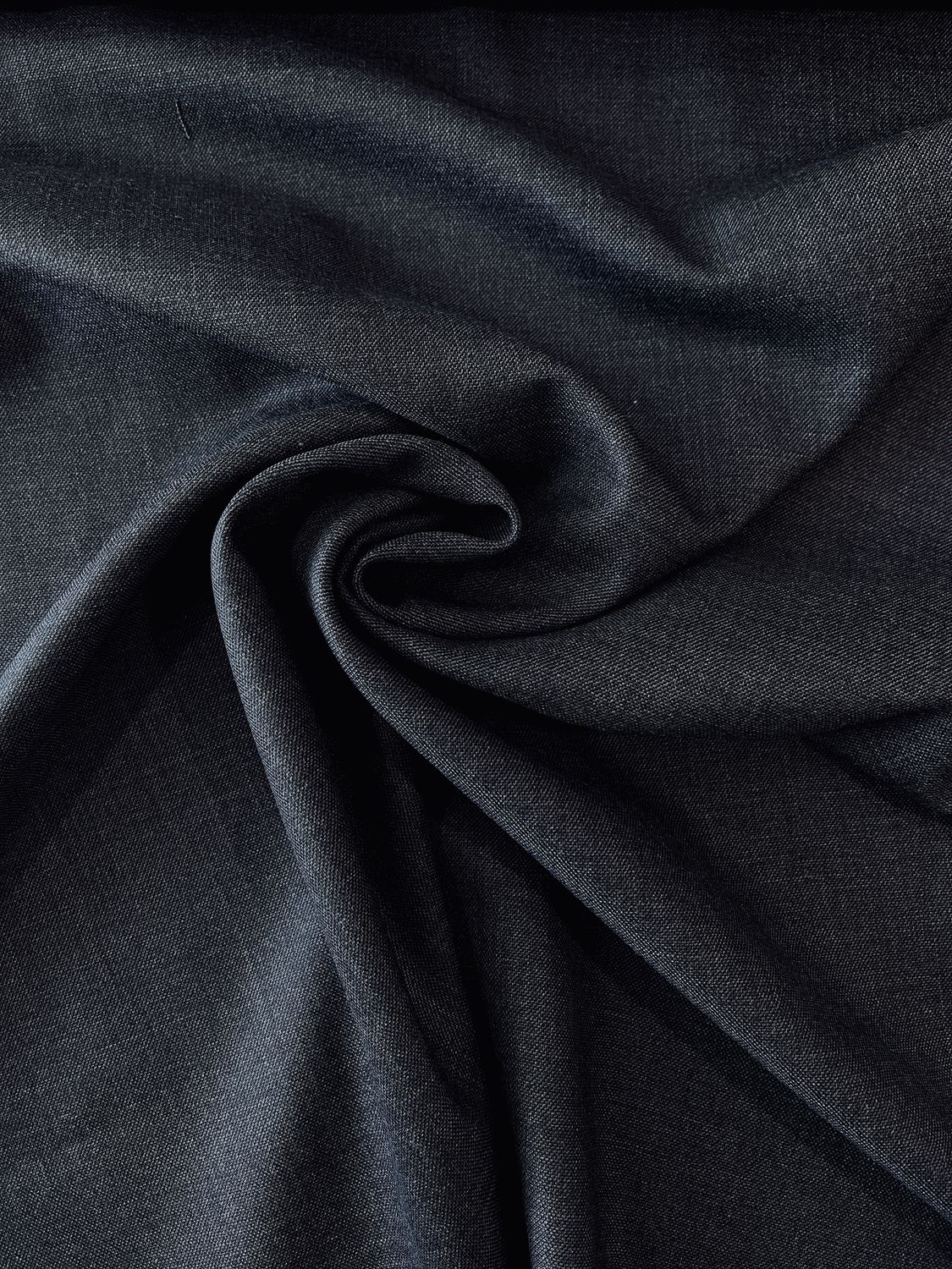 100% Wool Gabardine, Charcoal