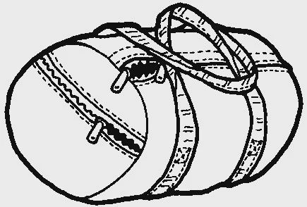 Round Cargo Bag Pattern