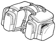 Cascade Bicycle Saddle Bags Pattern
