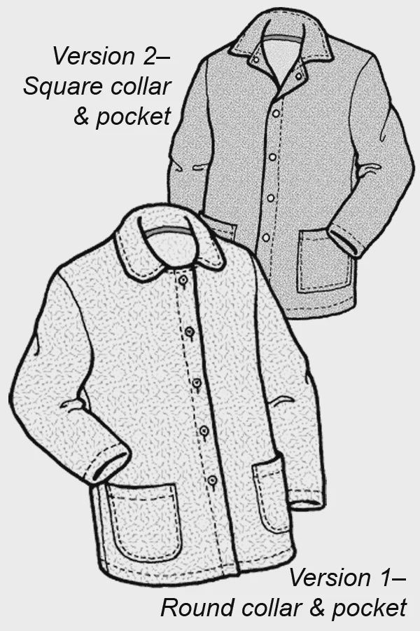 Adult Polar Lodge Jacket Pattern