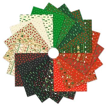 Tiny Tidings Fat Quarter Bundle, 20 pcs