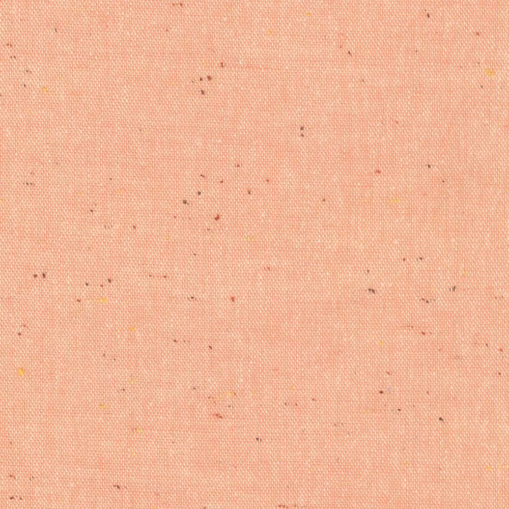 REMNANT 1.125 yds Essex Coral Speckle Yarn-Dyed