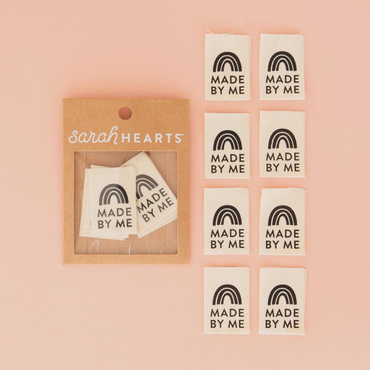 Made By Me Organic Cotton Labels, 8pk