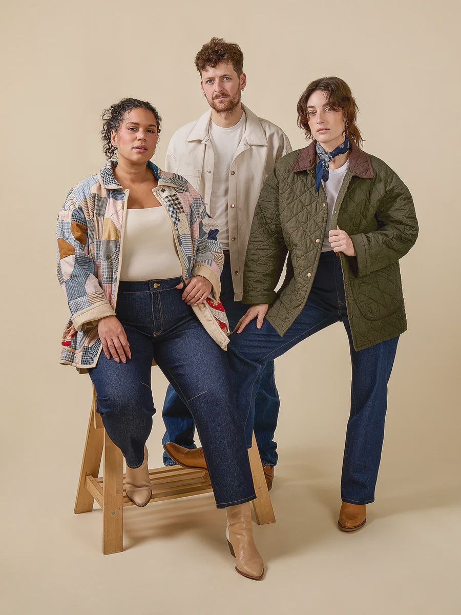 Fowler Barn Coat and Quilted Jacket Pattern, Closet Core Patterns