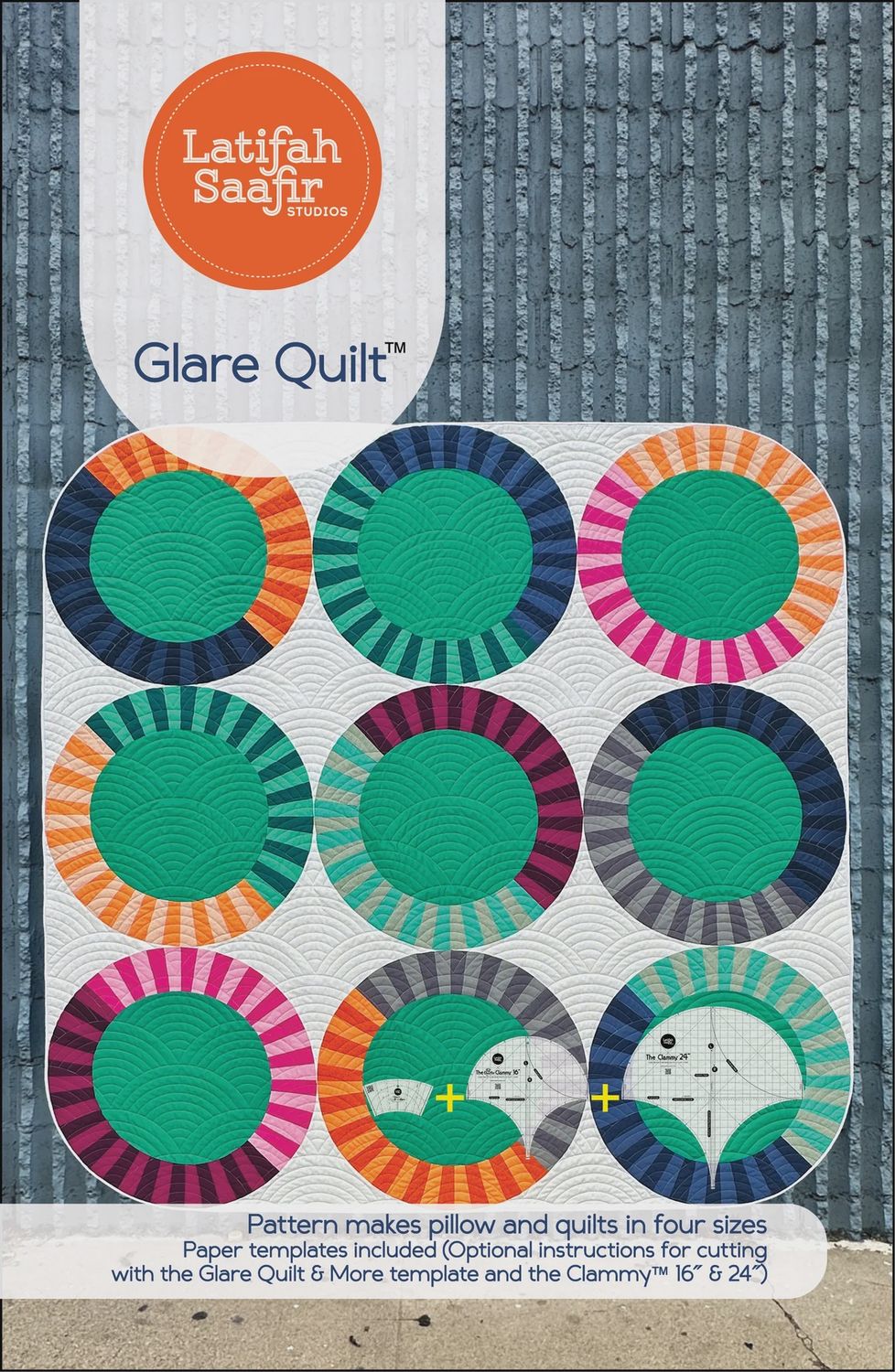 Glare Quilt Pattern, Latifah Saafir Studios