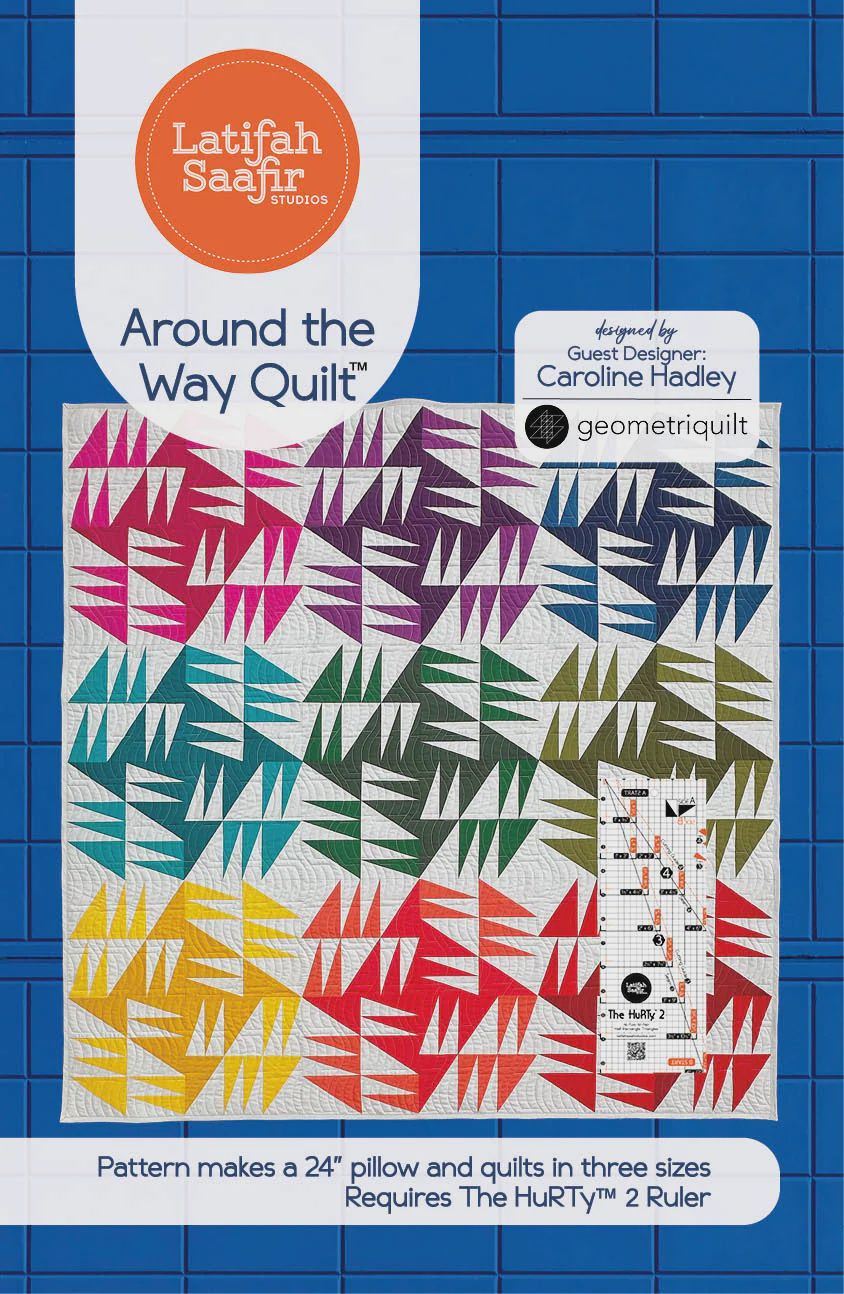 Around the Way Quilt Pattern, Latifah Saafir Studios