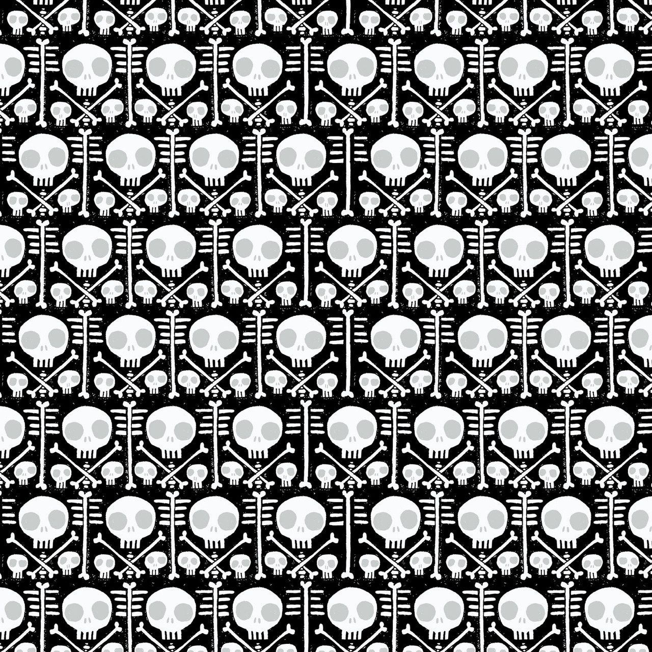 X-ray Organic Printed Cotton, Dem Bones, Cloud9