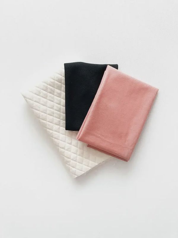 Period Panty Sewing Kit, Pebble Pink (Fabric Only)