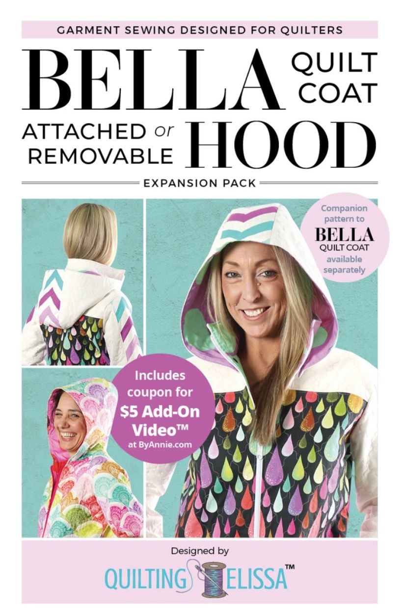 Bella Hood Expansion Pack for Bella Quilt Coat Pattern