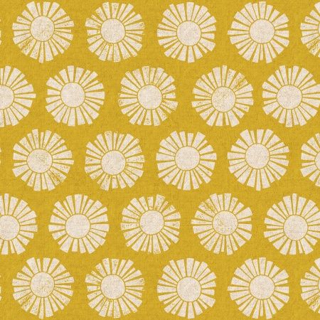 Sunshine Unbleached Canvas in Golden, By the Sea, Cotton + Steel