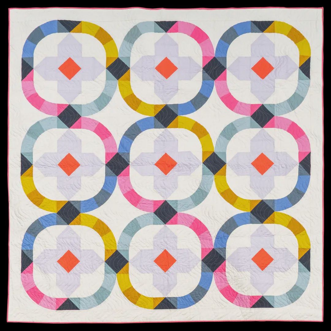 Moonbeam Quilt Pattern, Toad &amp; Sew