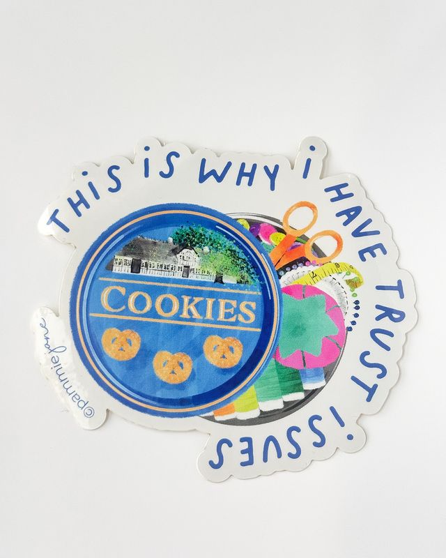 Trust Issues Sticker