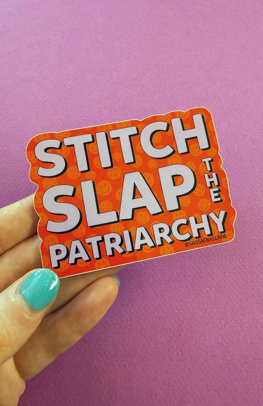 Stitch Slap Sticker
