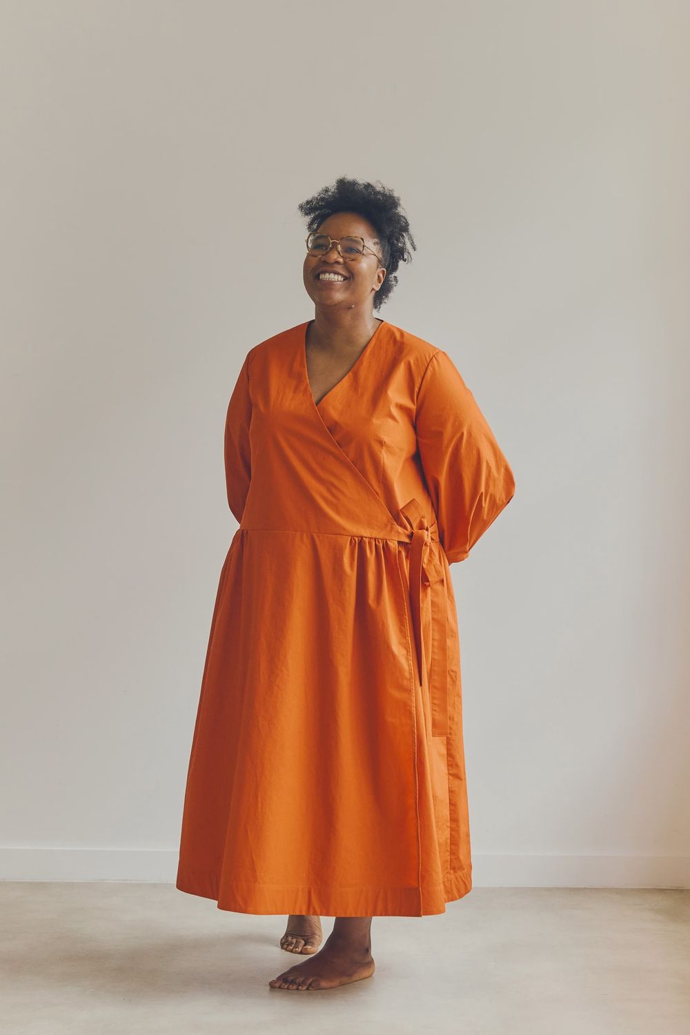Amalie Wrap Dress PDF Pattern by Modern Sewing Company