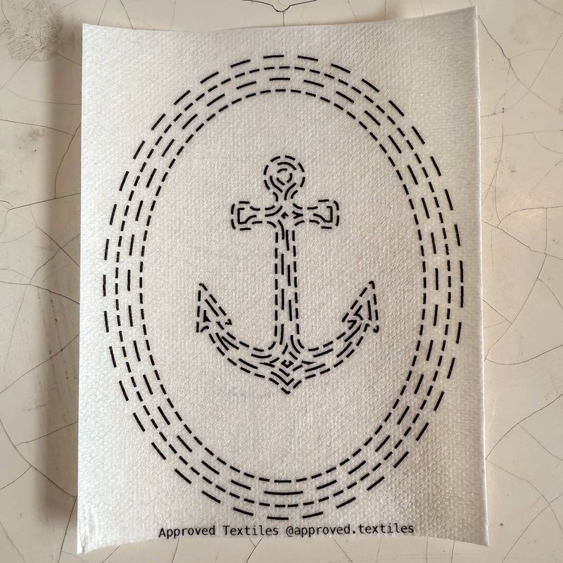 Nauticals Mending and Embellishment Transfer