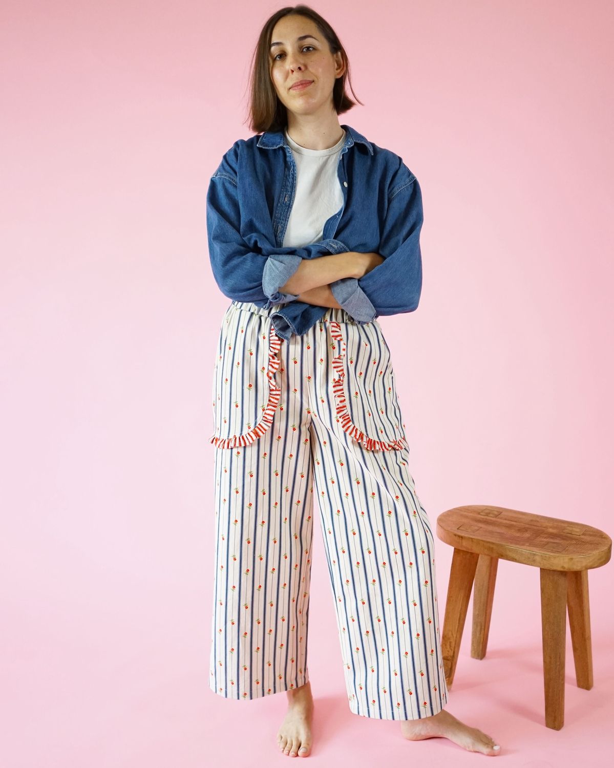 Apron Pocket Pants  PDF Pattern by Matchy Matchy Sewing Club