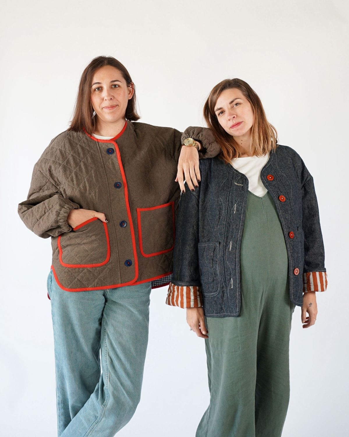 Homebody Quilted Jacket PDF Pattern by Matchy Matchy Sewing Club