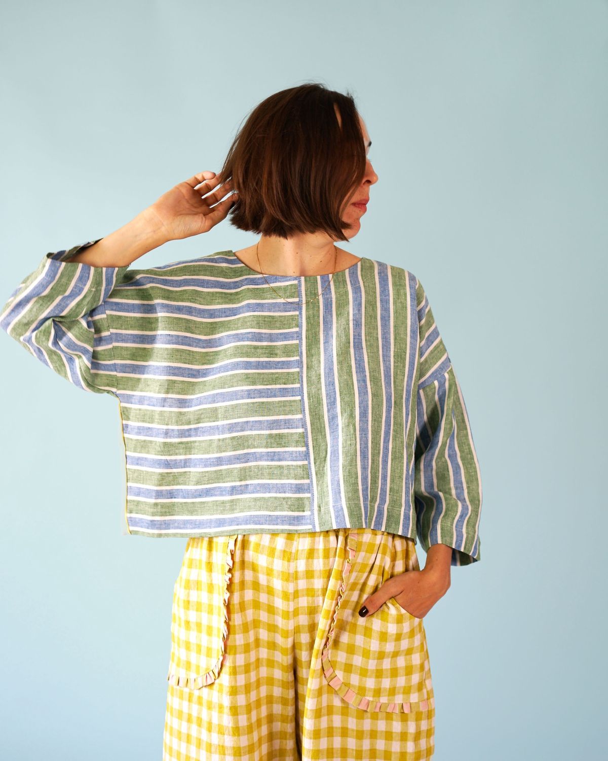 Craft Studio Tee  PDF Pattern by Matchy Matchy Sewing Club