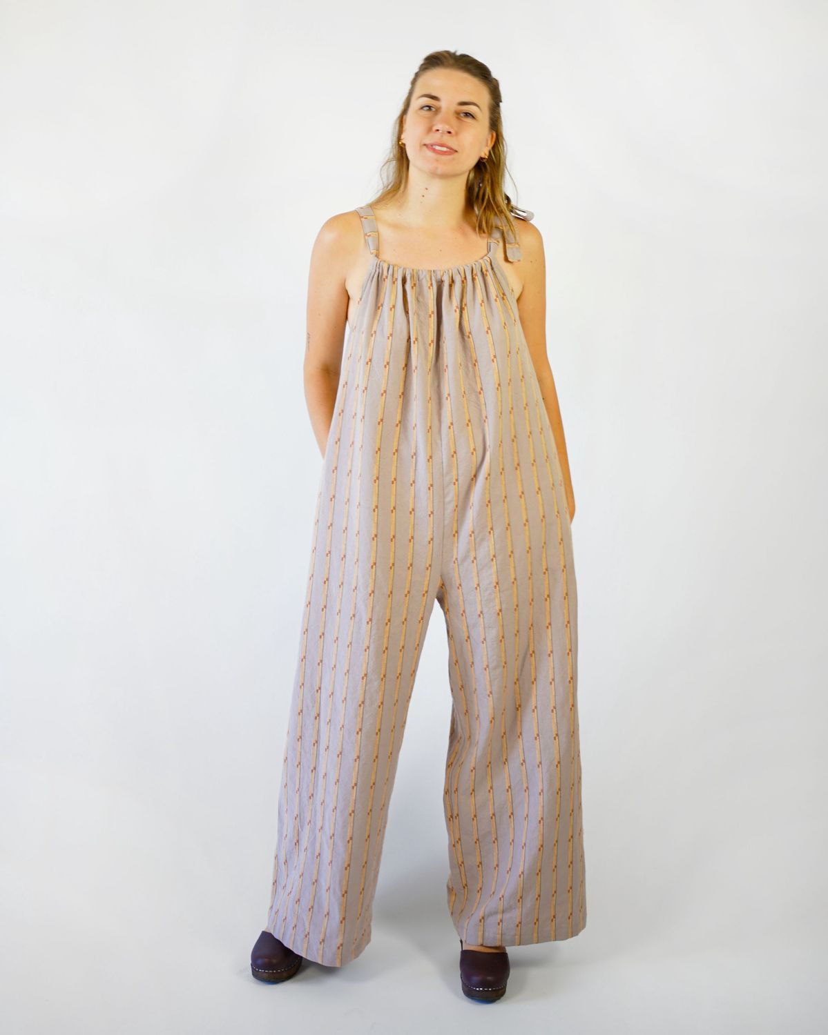 Cabana Tie Playsuit PDF Pattern by Matchy Matchy Sewing Club