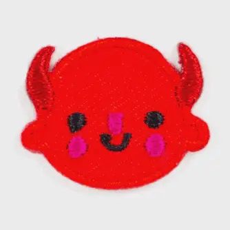 Devil Baby, Embroidered Sticker Patch