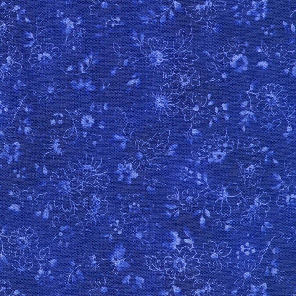 Blueberry, Fabric Market, Printed Cotton